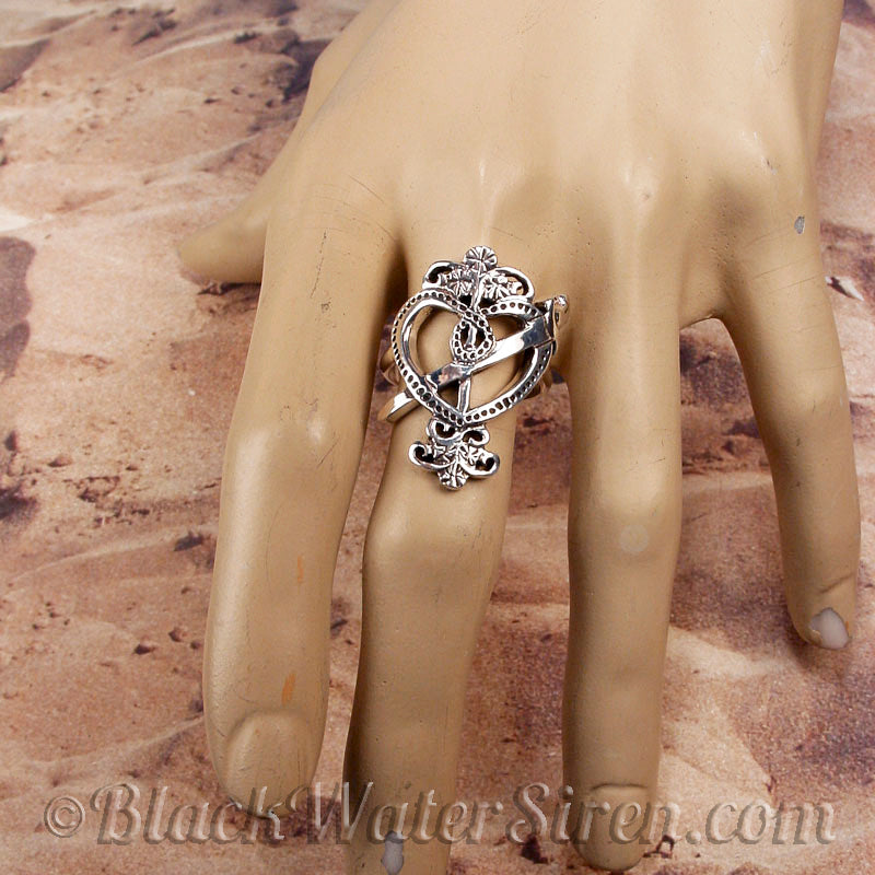 ERZULIE DANTOR Voodoo Veve Ring