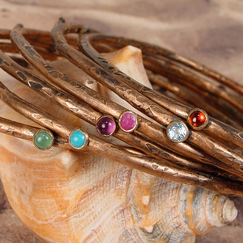 BOHEMIAN TRIBAL Bronze Bangle