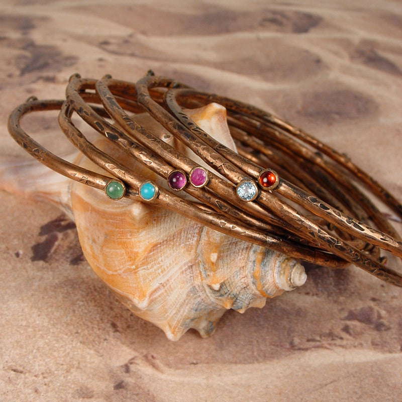 BOHEMIAN TRIBAL Bronze Bangle