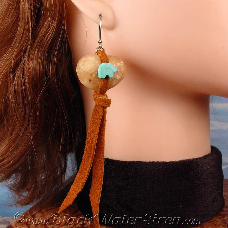 PRIMITIVE BEAR Earrings