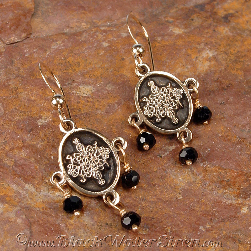 VOODOO VEVE Chandelier Earrings