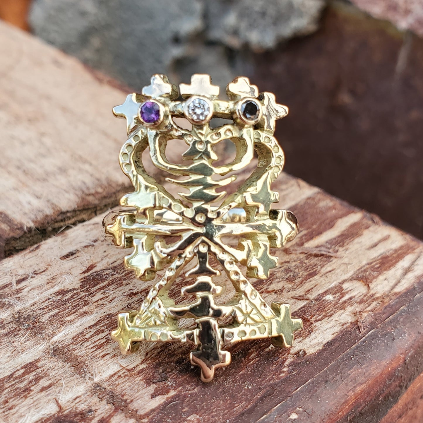 MAMAN BRIGITTE Voodoo Veve Ring