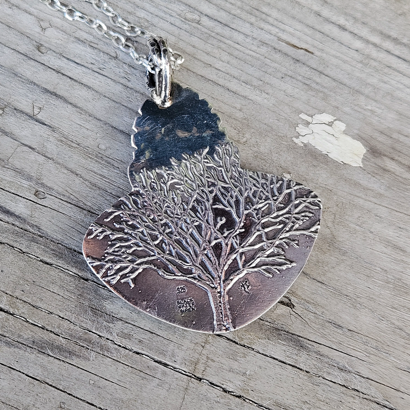 FULL MOON OWL Pendant - Memento Mori