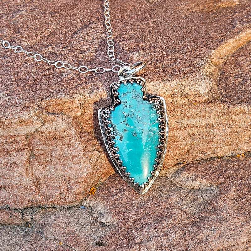 TURQUOISE ARROWHEAD Pendant