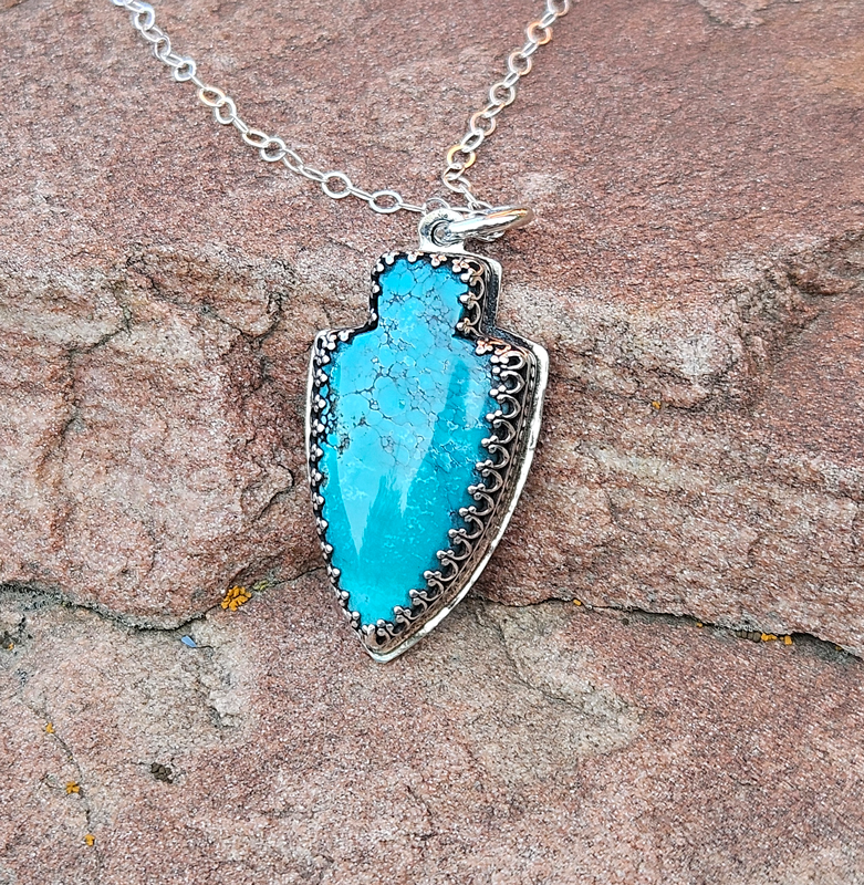 TURQUOISE ARROWHEAD Pendant