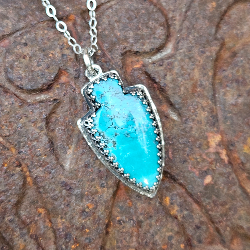TURQUOISE ARROWHEAD Pendant