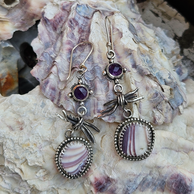 BONFIRE ON THE BEACH Earrings - Ocean Collection