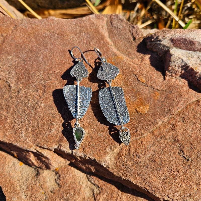 ASYMMETRIC SHORELINE Earrings - Ocean Collection
