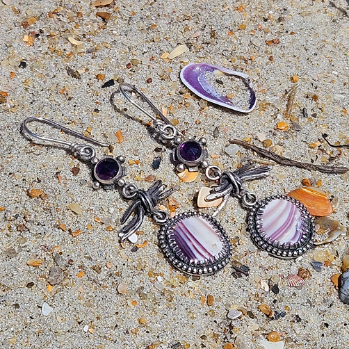 BONFIRE ON THE BEACH Earrings - Ocean Collection