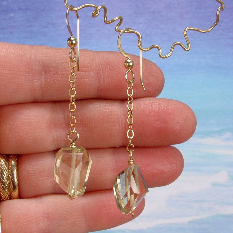 LEMON QUARTZ Earrings