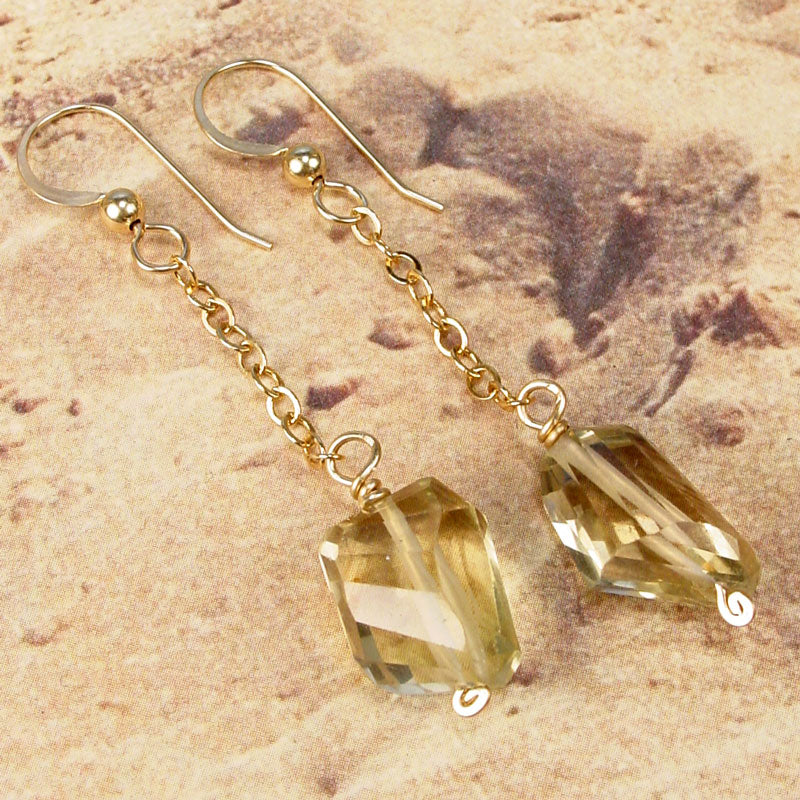 LEMON QUARTZ Earrings