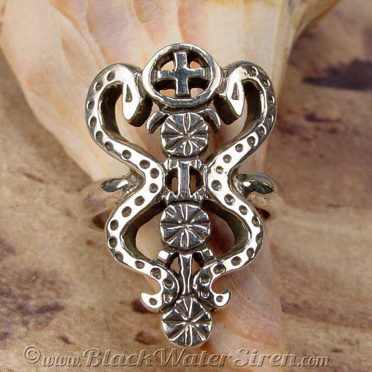 DAMBALLAH Voodoo Veve Ring