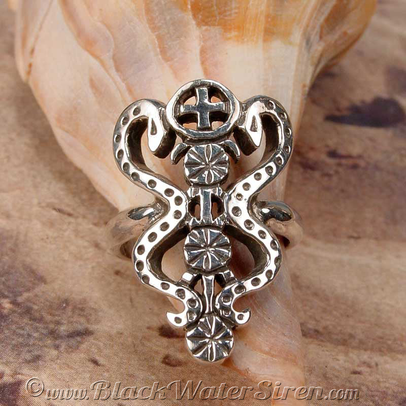 DAMBALLAH Voodoo Veve Ring