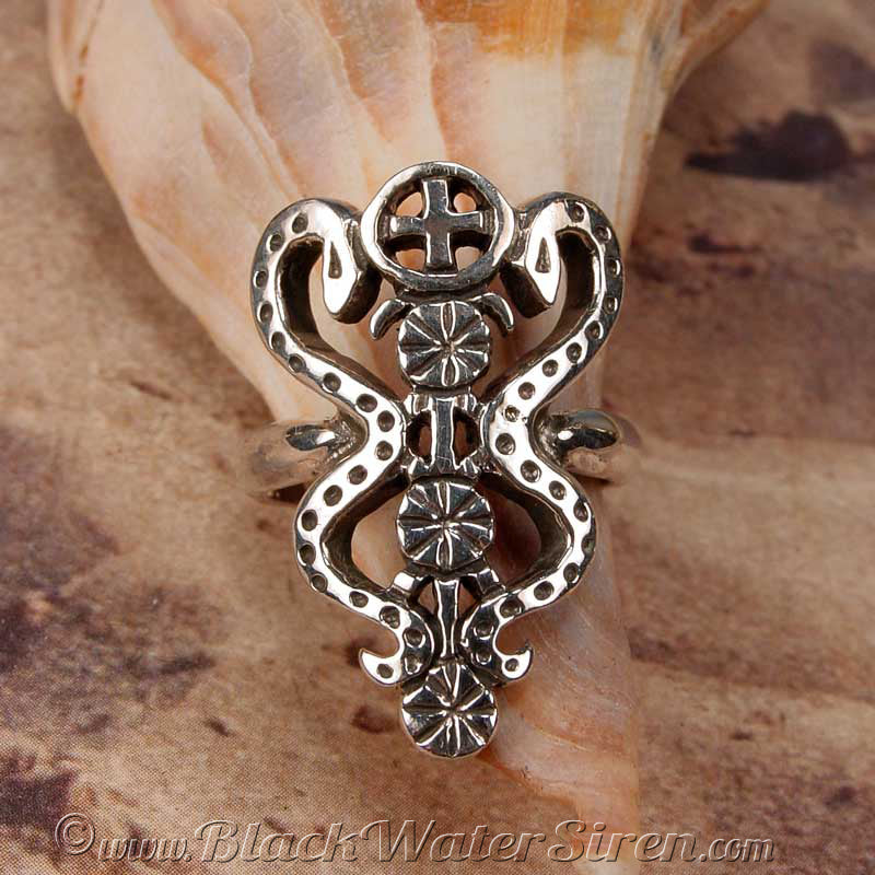 DAMBALLAH Voodoo Veve Ring