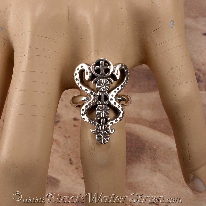 DAMBALLAH Voodoo Veve Ring