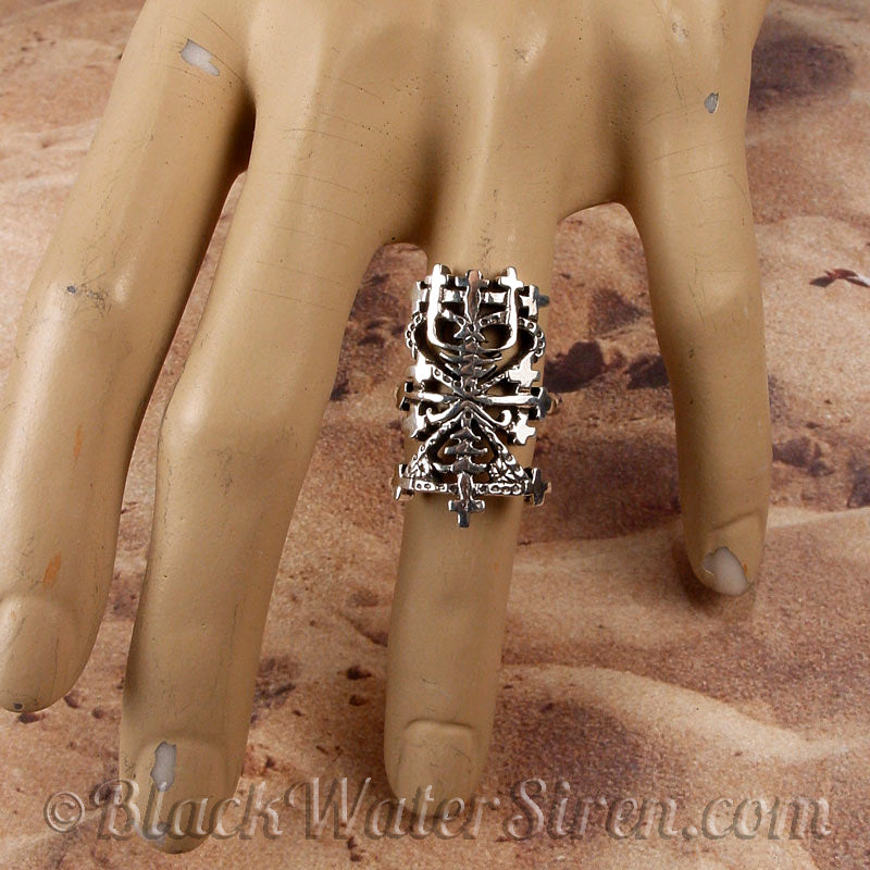 MAMAN BRIGITTE Voodoo Veve Ring