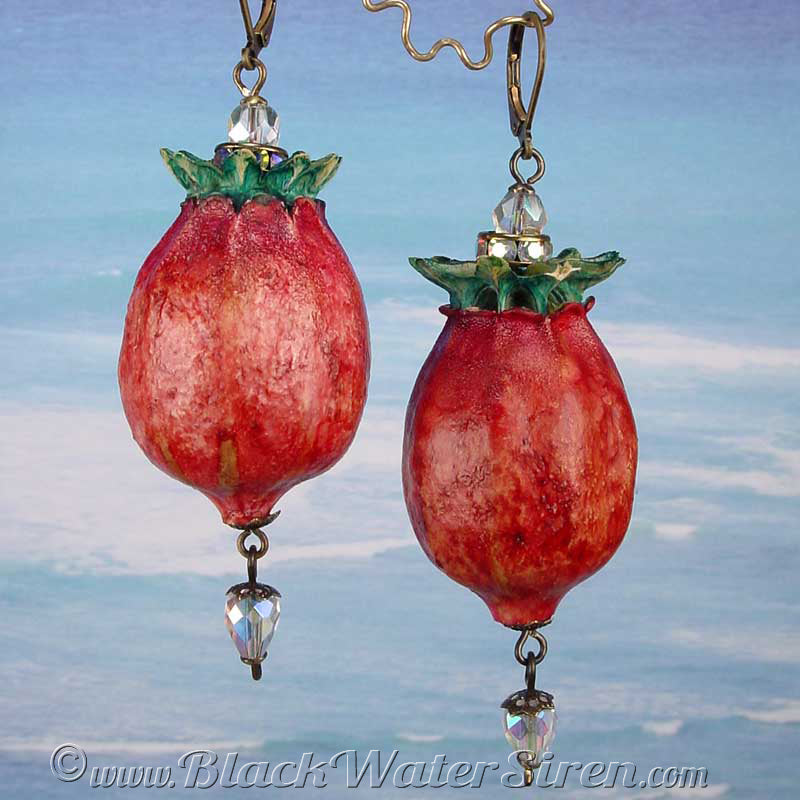 POMEGRANATES Earrings