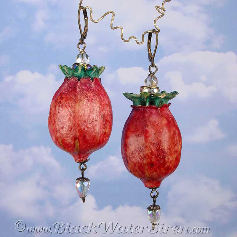 POMEGRANATES Earrings