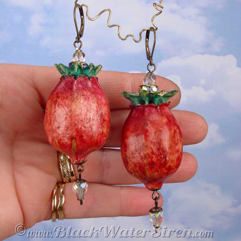 POMEGRANATES Earrings