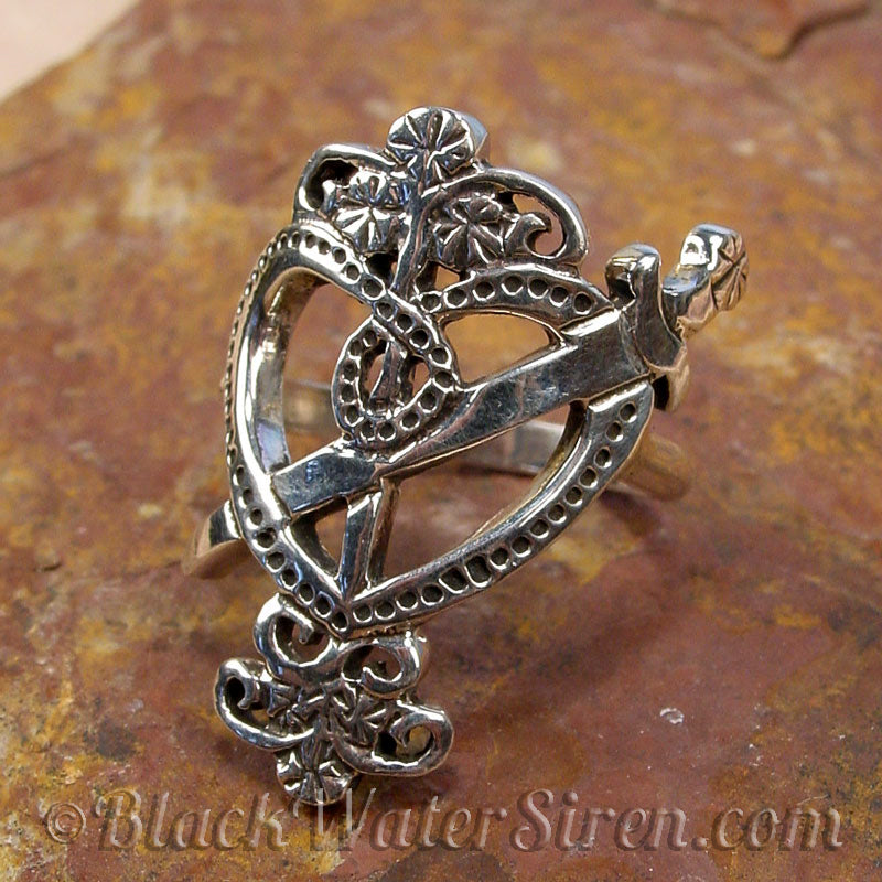 ERZULIE DANTOR Voodoo Veve Ring