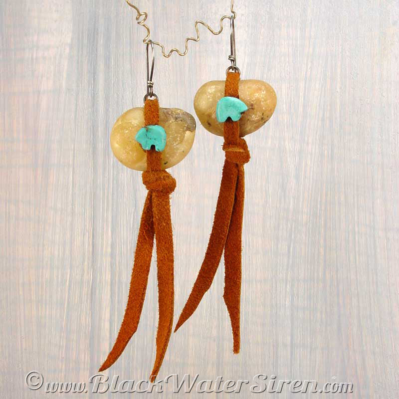 PRIMITIVE BEAR Earrings