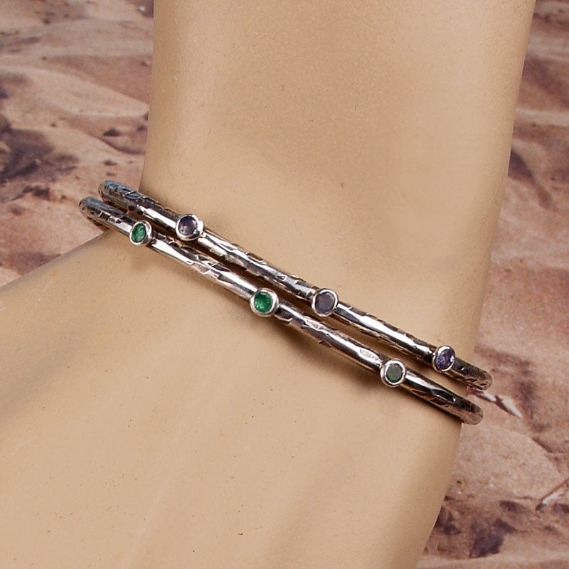 BOHEMIAN TRIBAL Sterling Cuff