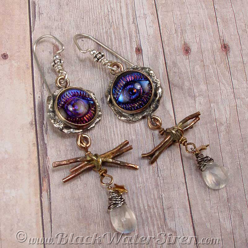 MYSTIC EYE Abstract Earrings