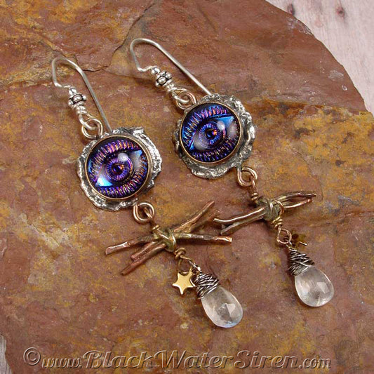 MYSTIC EYE Abstract Earrings