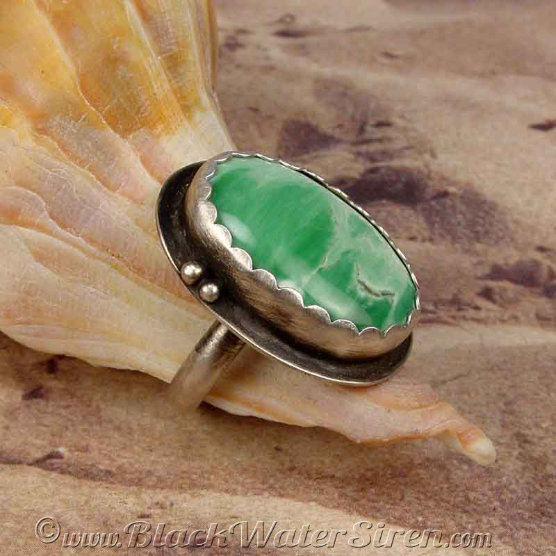 OCEAN BREAKERS Variscite Ring