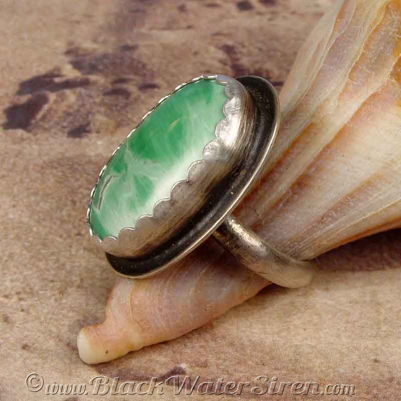 OCEAN BREAKERS Variscite Ring