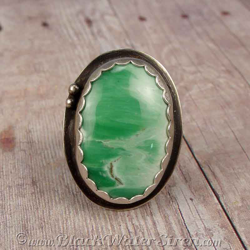 OCEAN BREAKERS Variscite Ring