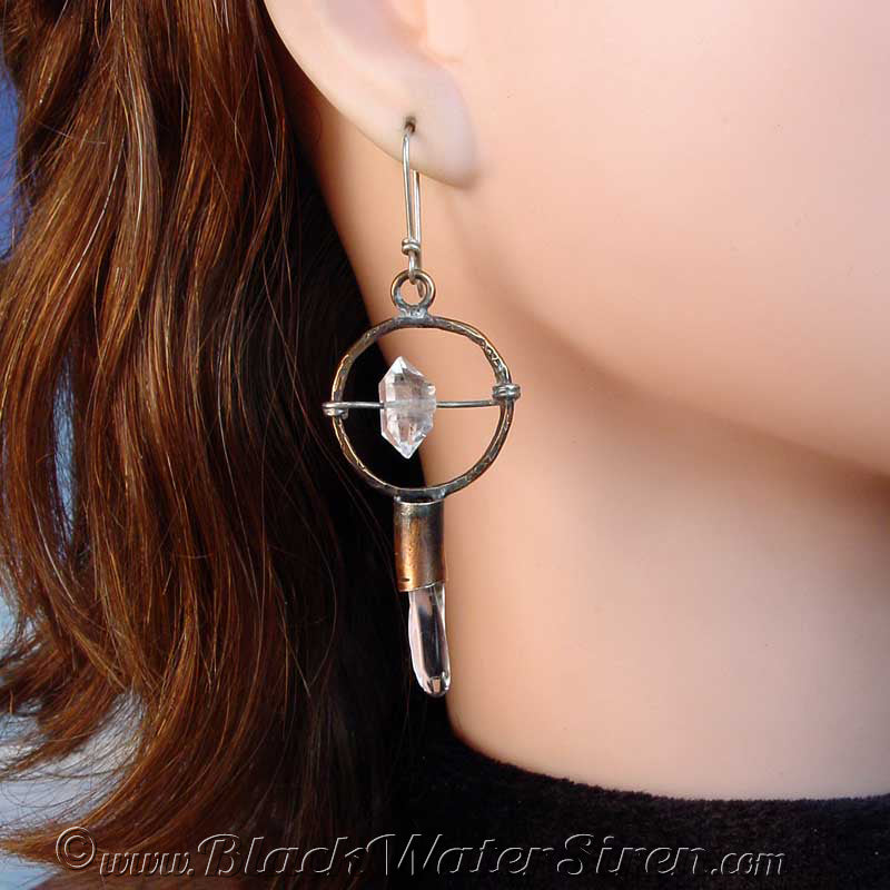 ENERGY GENERATOR Crystal Earrings