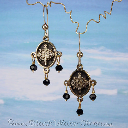 VOODOO VEVE Chandelier Earrings